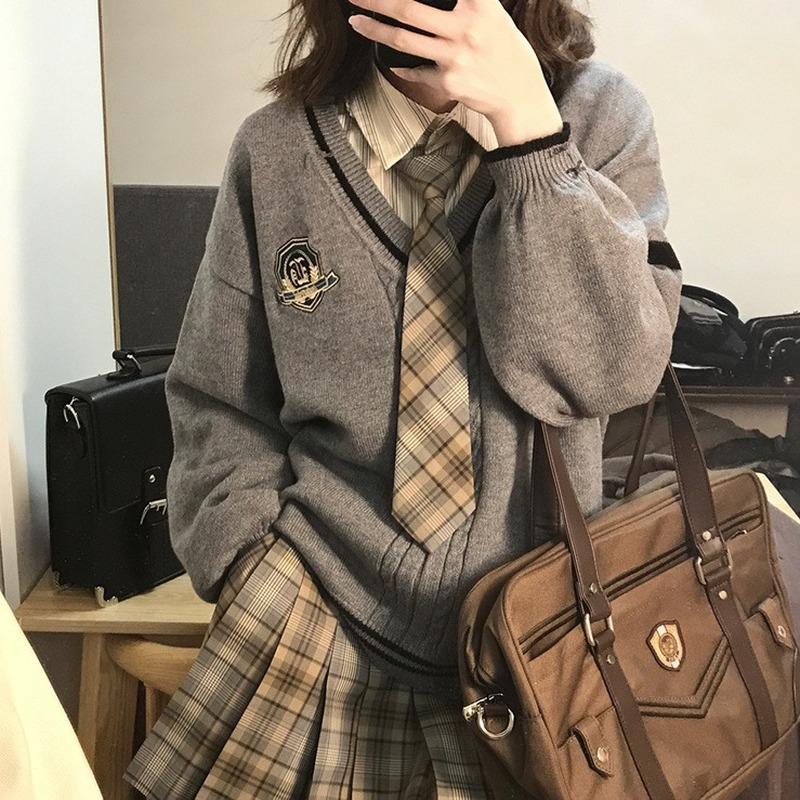 Deeptown Vintage Preppy Women  - Vintage Fashion Style Female 리뷰 및 가격