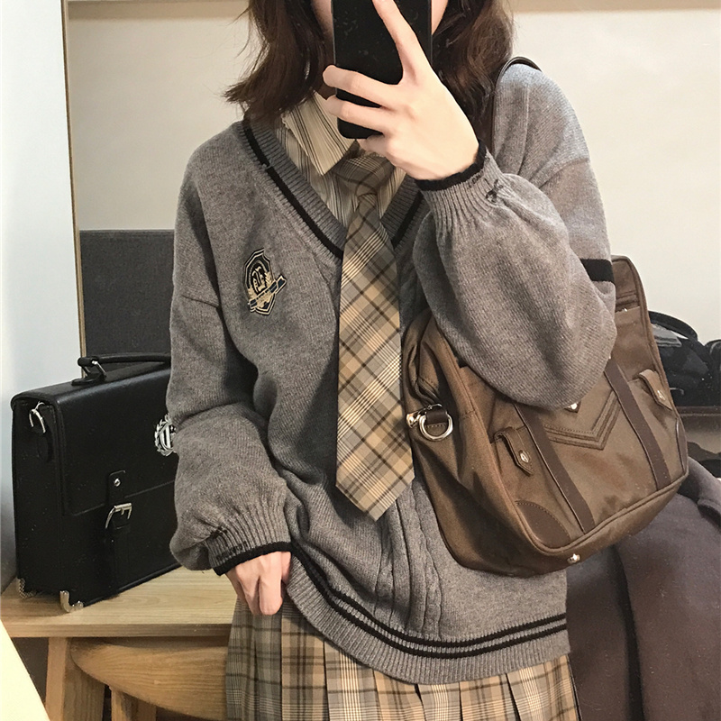Deeptown Vintage Preppy Women  - Vintage Fashion Style Female 리뷰 및 가격