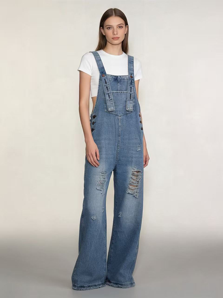 Fashion Retro Ripped Hole Deni - Vintage Fashion Jeans 리뷰 및 가격