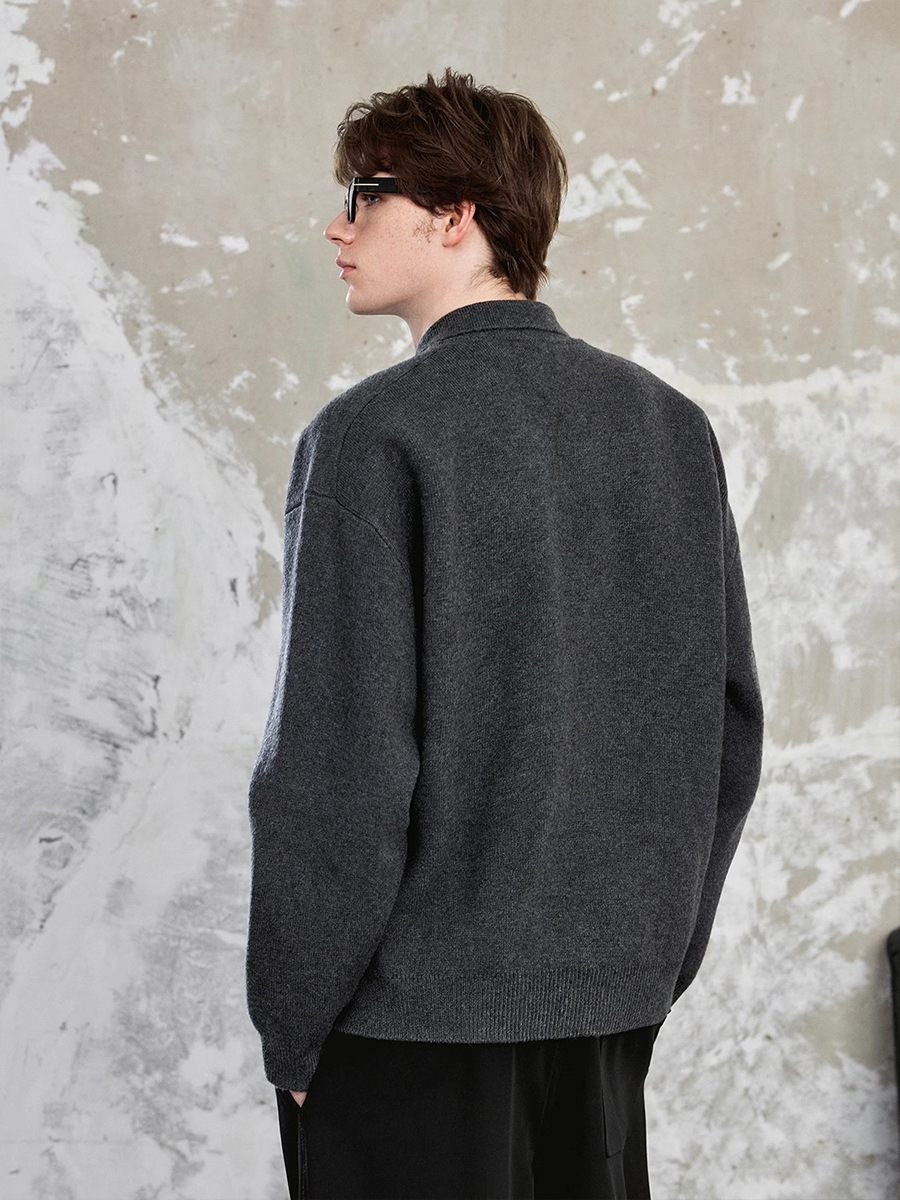 Fur Collar Pullovers Cashmere  - Vintage Urban Fashion 리뷰 및 가격