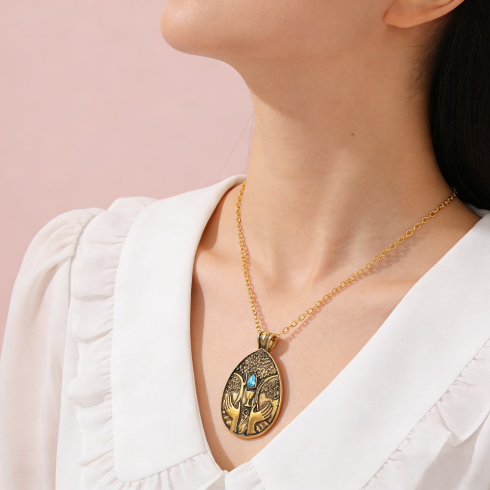 Vintage Game Pendant Necklace  - Vintage Fashion Video 리뷰 및 가격