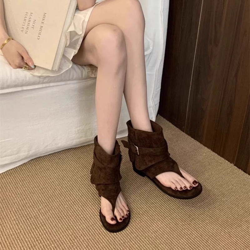 Women Peep Toe Boots Summer Ne - Vintage Fashion In 2026 리뷰 및 가격