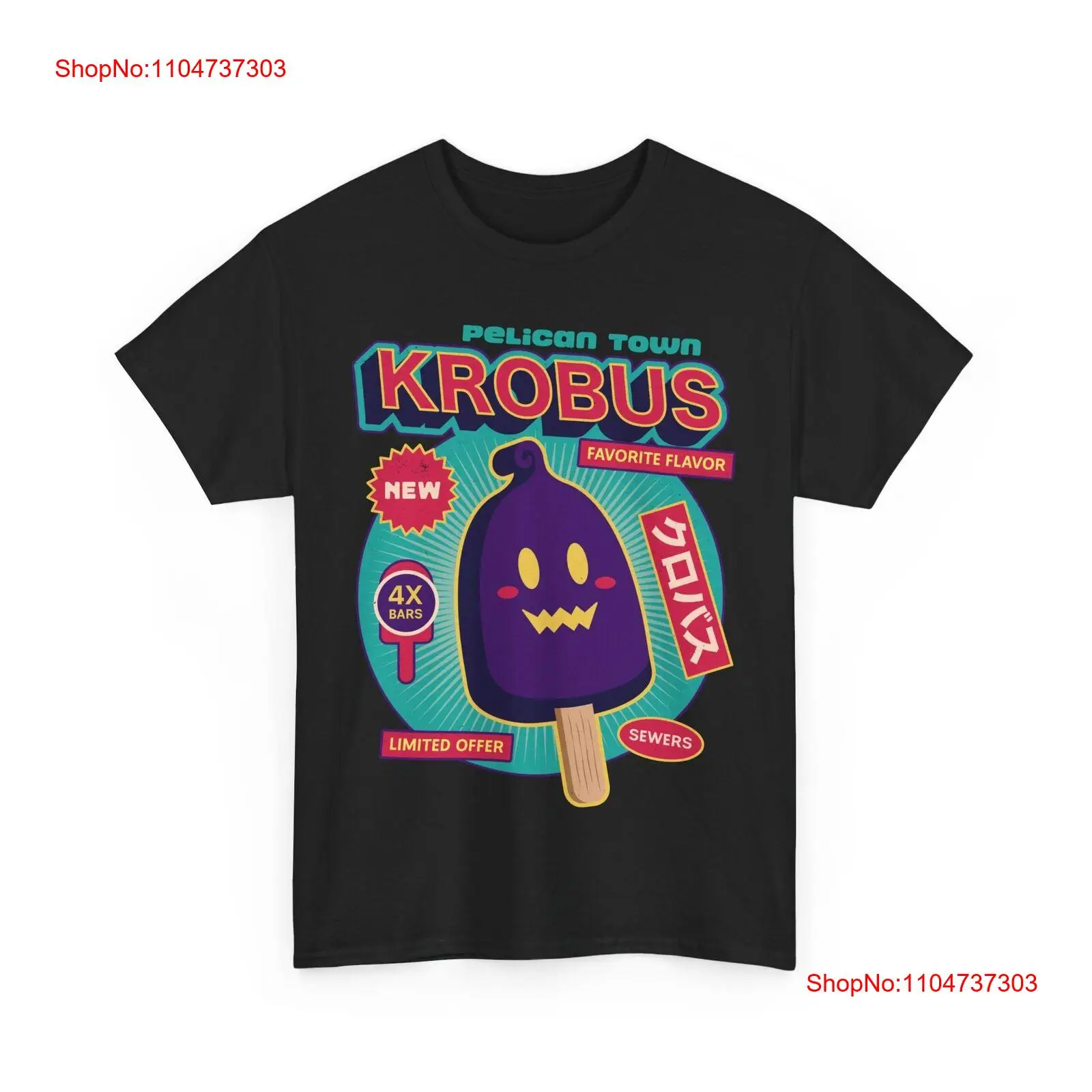 Krobus Ice Cream T Shirt Stard - Vintage Fashion Video 리뷰 및 가격