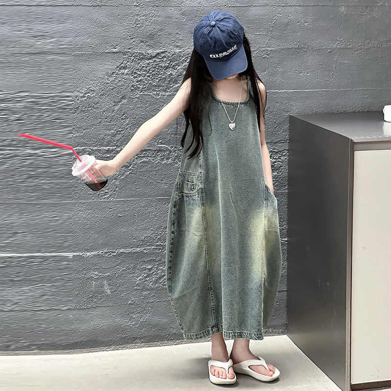 Vintage Blue Children Girls Hi - Vintage Fashion Outfit 리뷰 및 가격