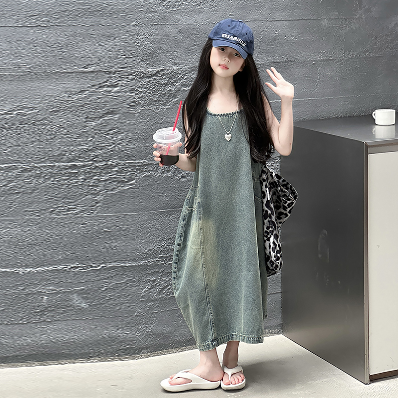 Vintage Blue Children Girls Hi - Vintage Fashion Outfit 리뷰 및 가격