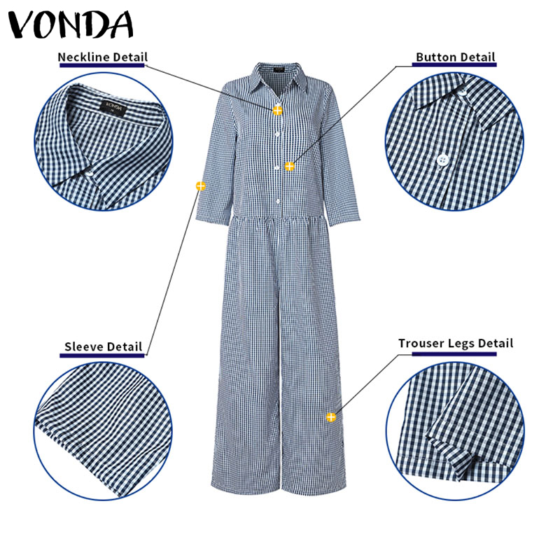 Plus Size 5XL VONDA Vintage Ju - Vintage Fashion Plus Size 리뷰 및 가격
