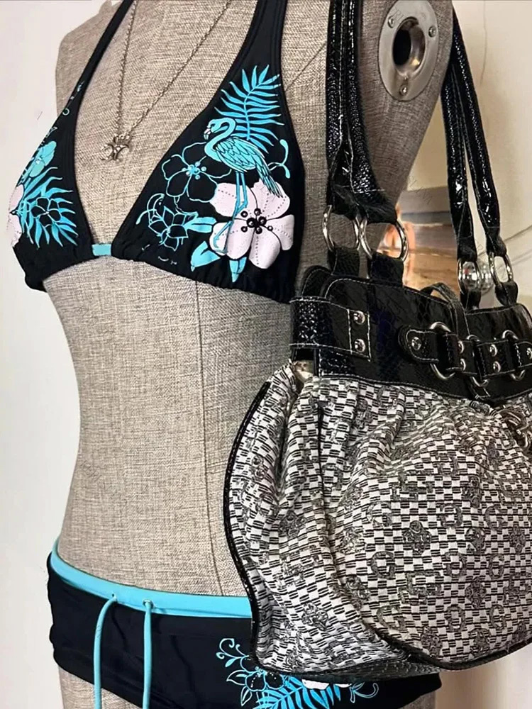 Vintage Flower print Cutie set - Vintage Fashion Style Female 리뷰 및 가격