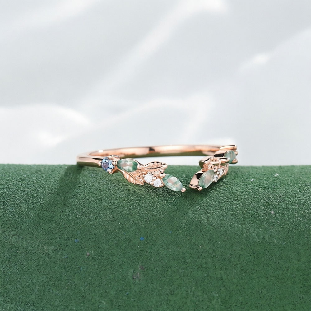 CxsJeremy Solid 14K Rose Gold  - Vintage Fashion Rings For Women 리뷰 및 가격