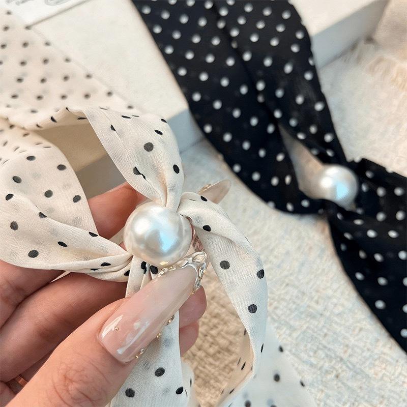 Vintage Polka Dot Chiffon Bead - Vintage Fashion Outfit 리뷰 및 가격