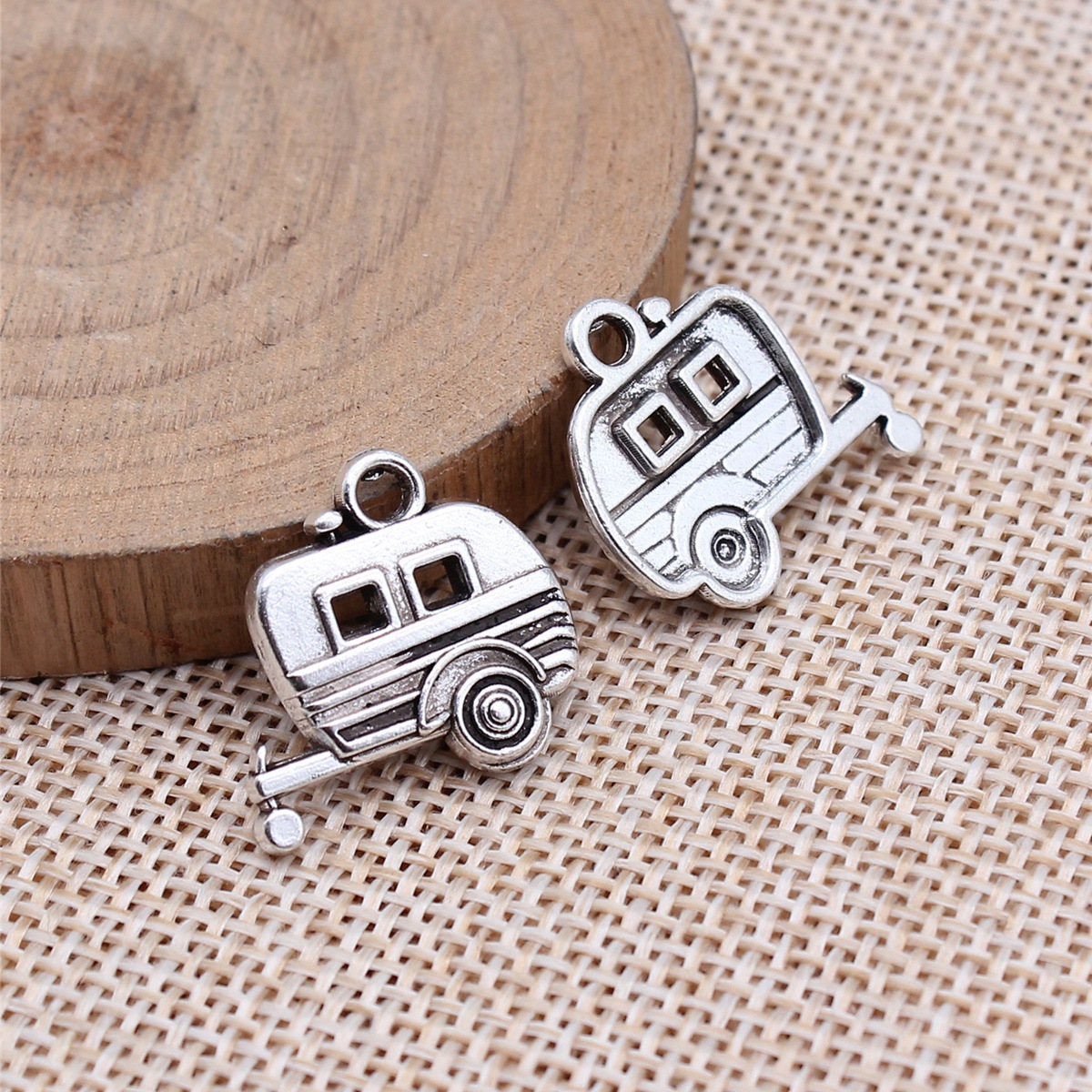 20pcs 19x18mm(0.75x0.71inch) A - Vintage Fashion Words 리뷰 및 가격