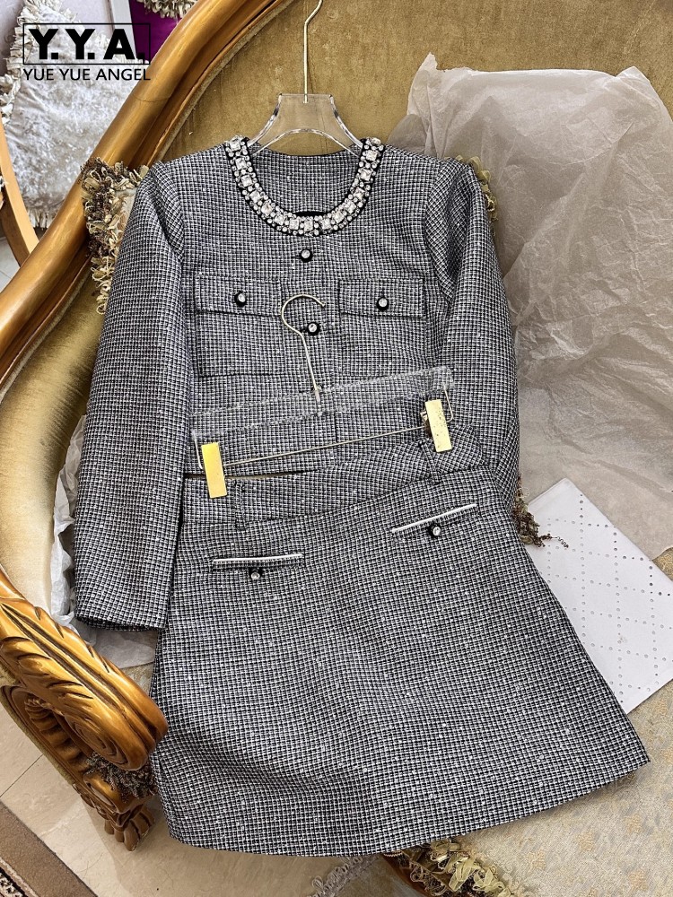 Diamond Beading Shiny Lady Jac - Vintage Fashion Retro Outfit 리뷰 및 가격