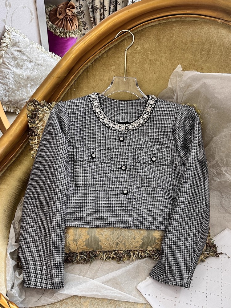 Diamond Beading Shiny Lady Jac - Vintage Fashion Retro Outfit 리뷰 및 가격