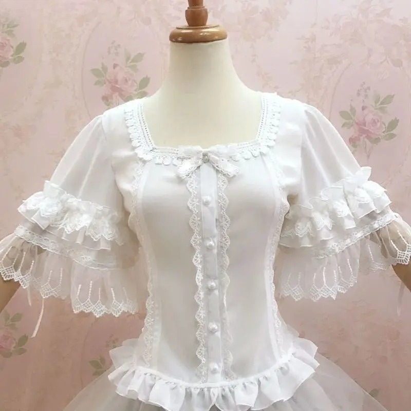 Elegant Y2K Vintage Lolita Sty - Vintage Fashion Style Female 리뷰 및 가격