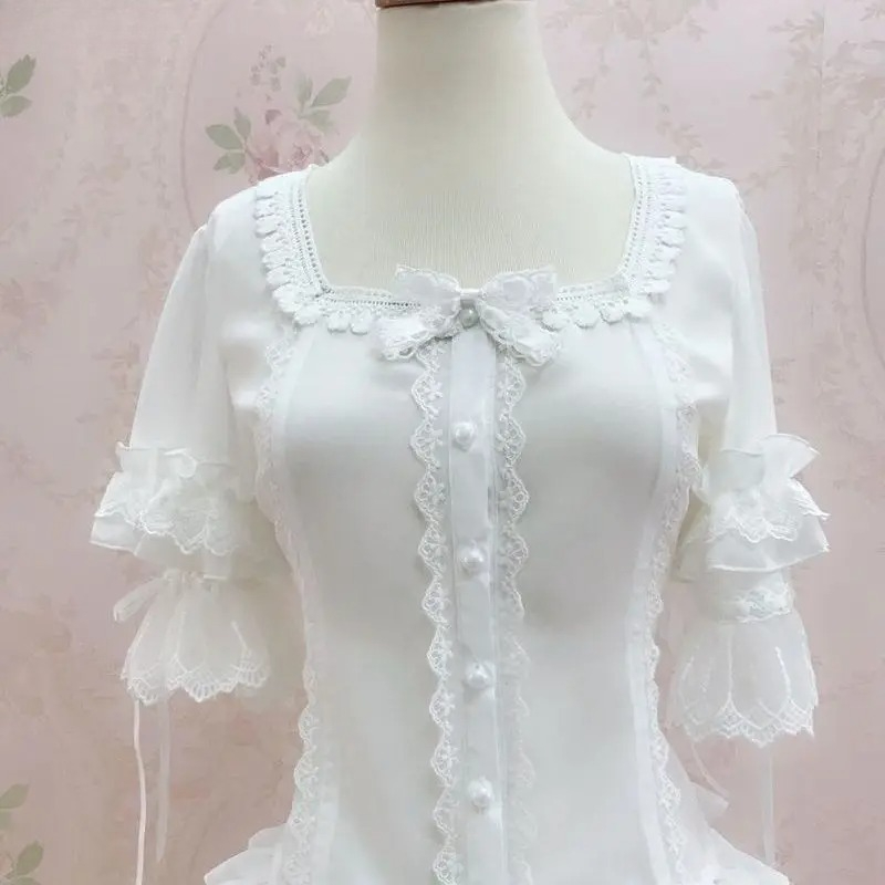 Elegant Y2K Vintage Lolita Sty - Vintage Fashion Style Female 리뷰 및 가격