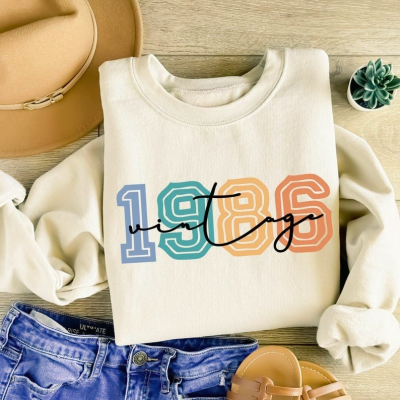 Vintage 1986 40th Birthday Win - Vintage Fashion Retro Outfit 리뷰 및 가격