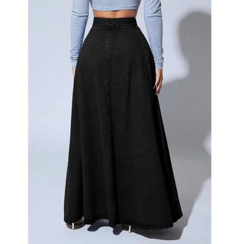 plus Size Women's Black Denim  - Vintage Fashion Plus Size 리뷰 및 가격