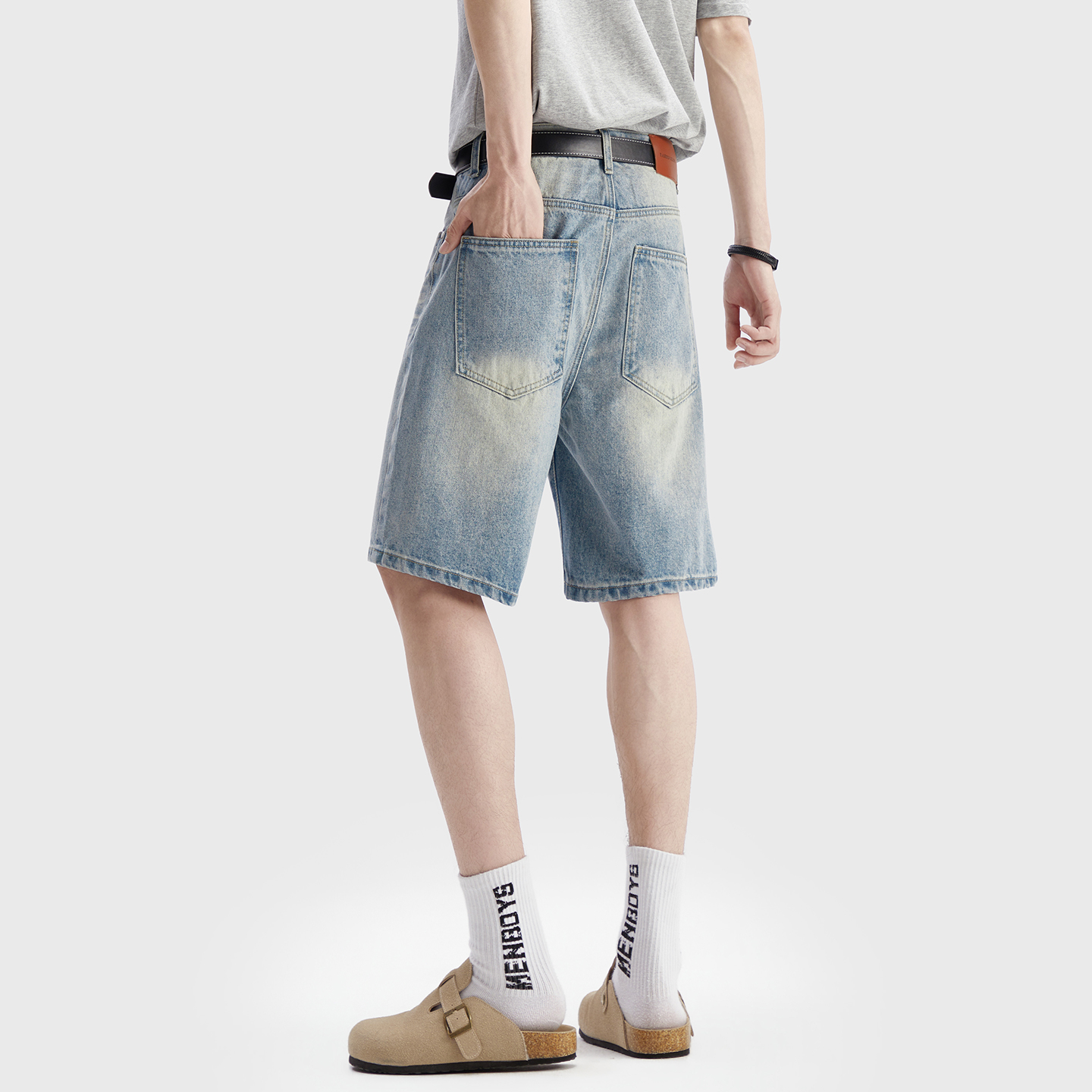 Vintage Washed Denim Shorts Me - Vintage Fashion Jeans 리뷰 및 가격