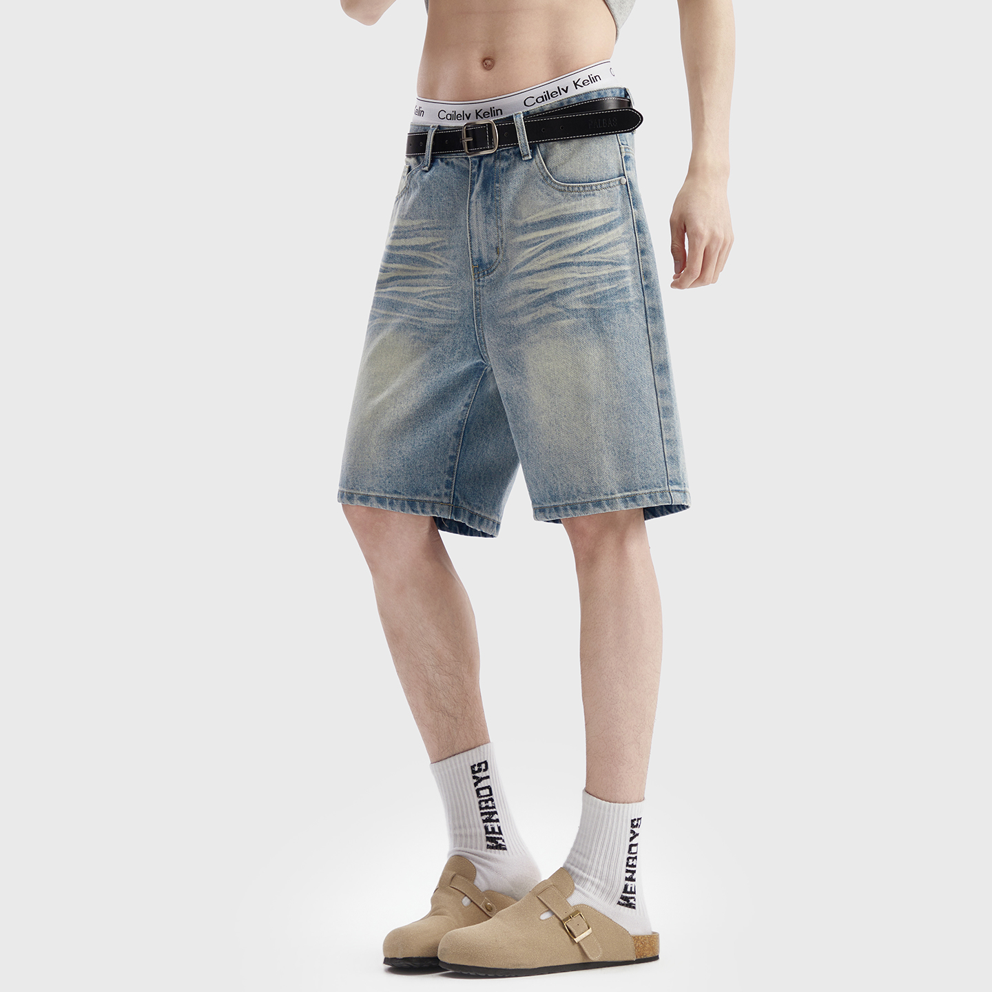 Vintage Washed Denim Shorts Me - Vintage Fashion Jeans 리뷰 및 가격