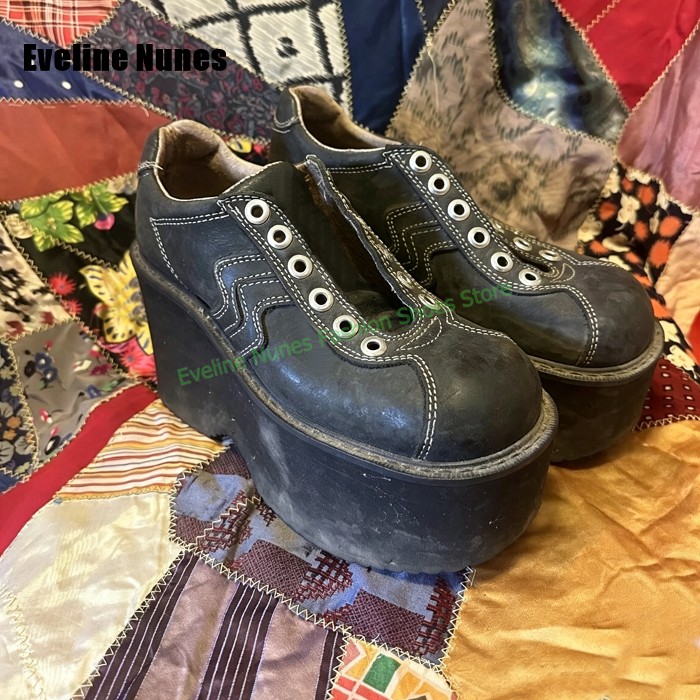 Y2K Platform Wedge Fashion Pum - Vintage Style Women Fashion 리뷰 및 가격