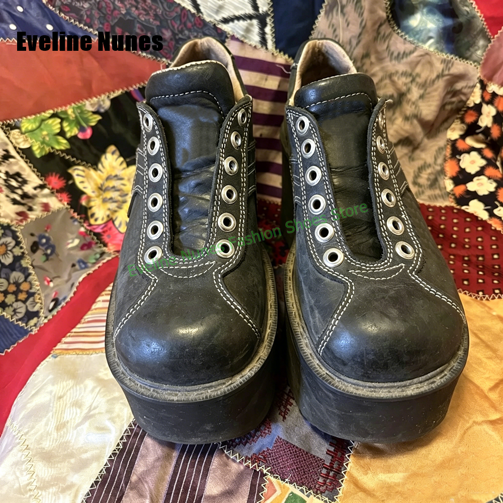 Y2K Platform Wedge Fashion Pum - Vintage Style Women Fashion 리뷰 및 가격