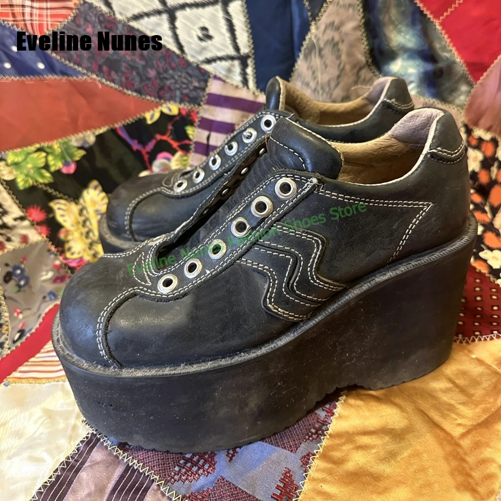 Y2K Platform Wedge Fashion Pum - Vintage Style Women Fashion 리뷰 및 가격