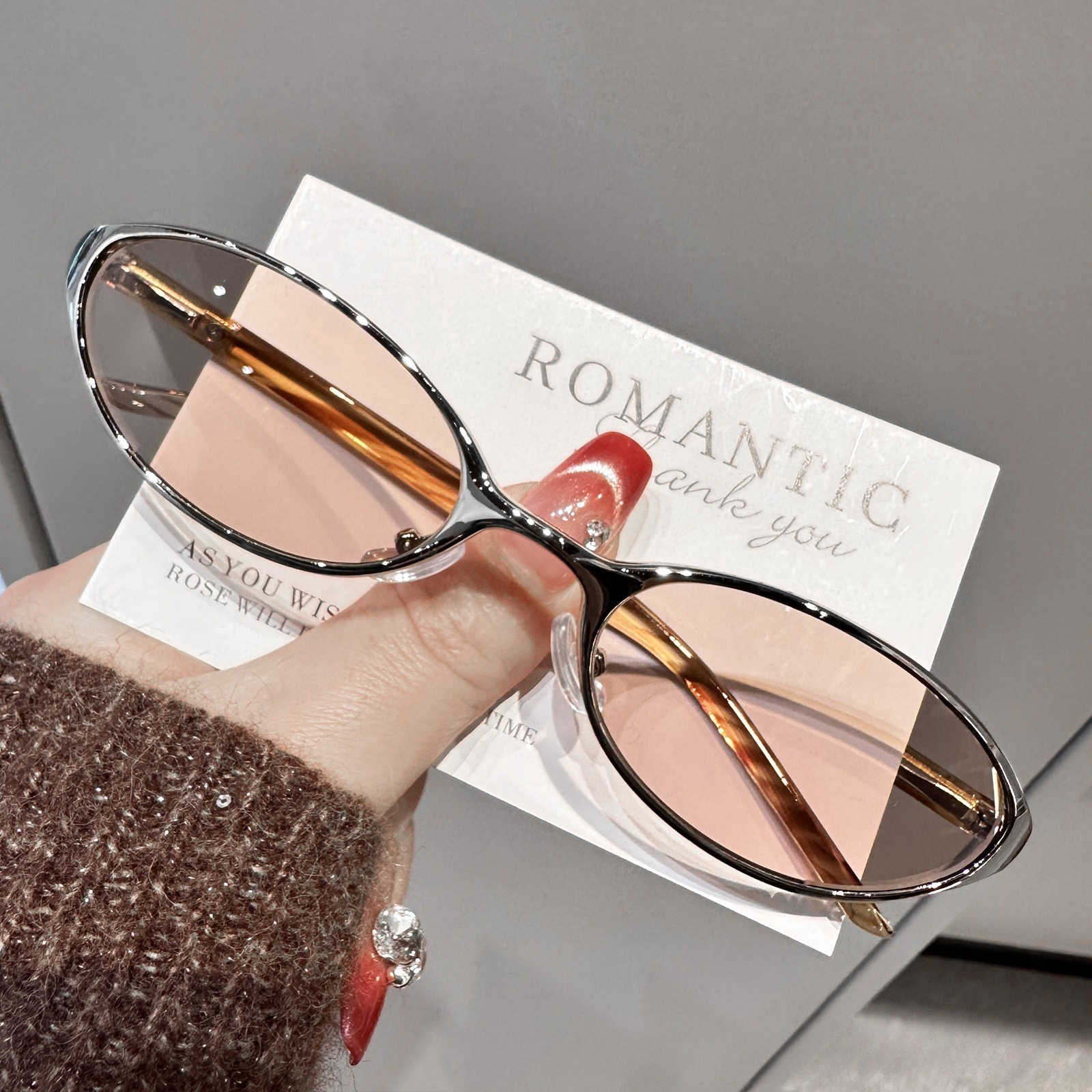1 pair of multi-color thin met - Vintage Fashion Influencers 리뷰 및 가격