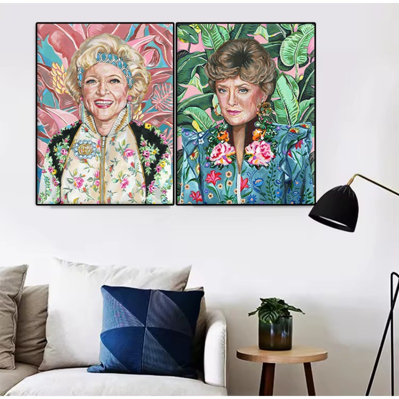 80s Vintage TV Series Golden G - Vintage Fashion Prints For Wall 리뷰 및 가격