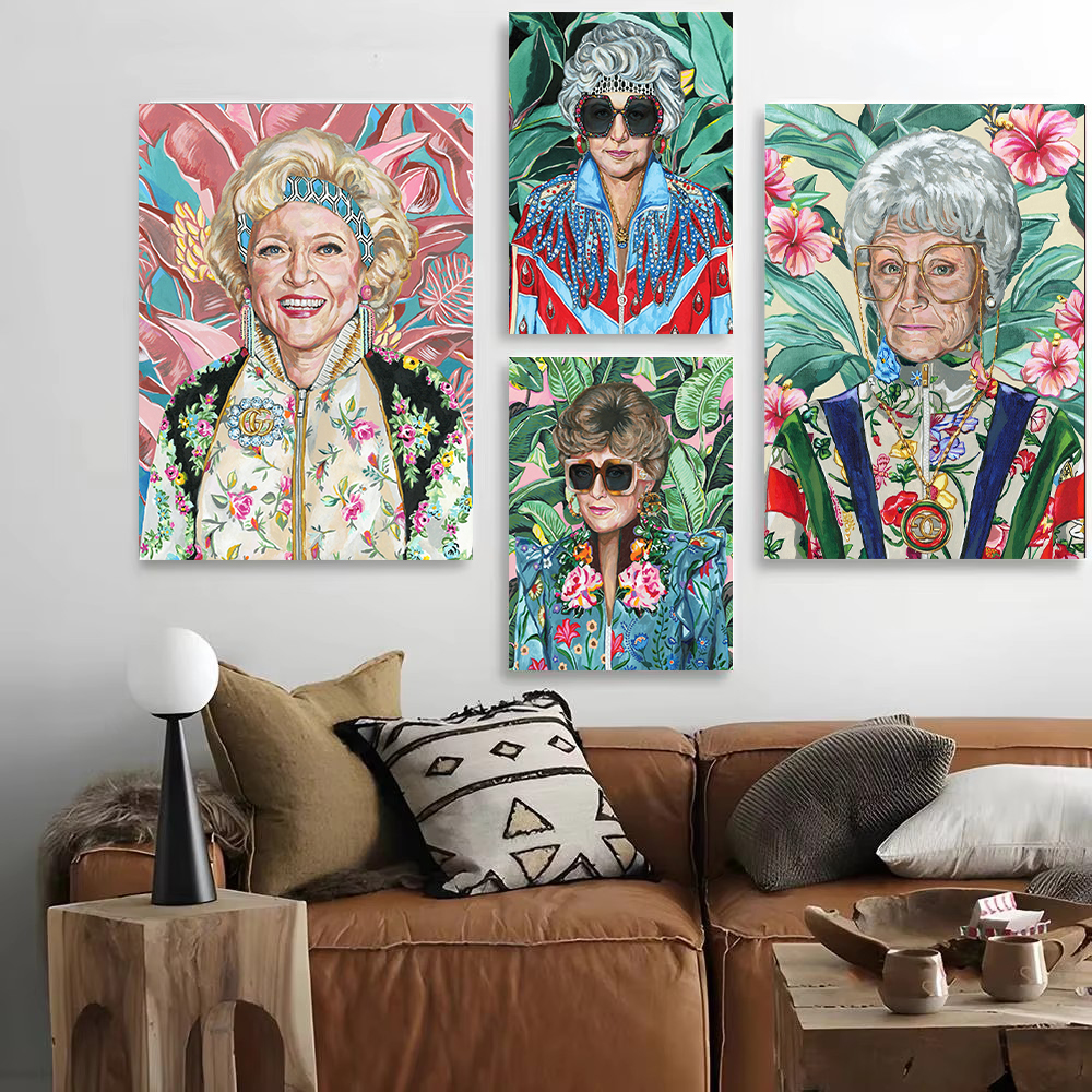 80s Vintage TV Series Golden G - Vintage Fashion Prints For Wall 리뷰 및 가격