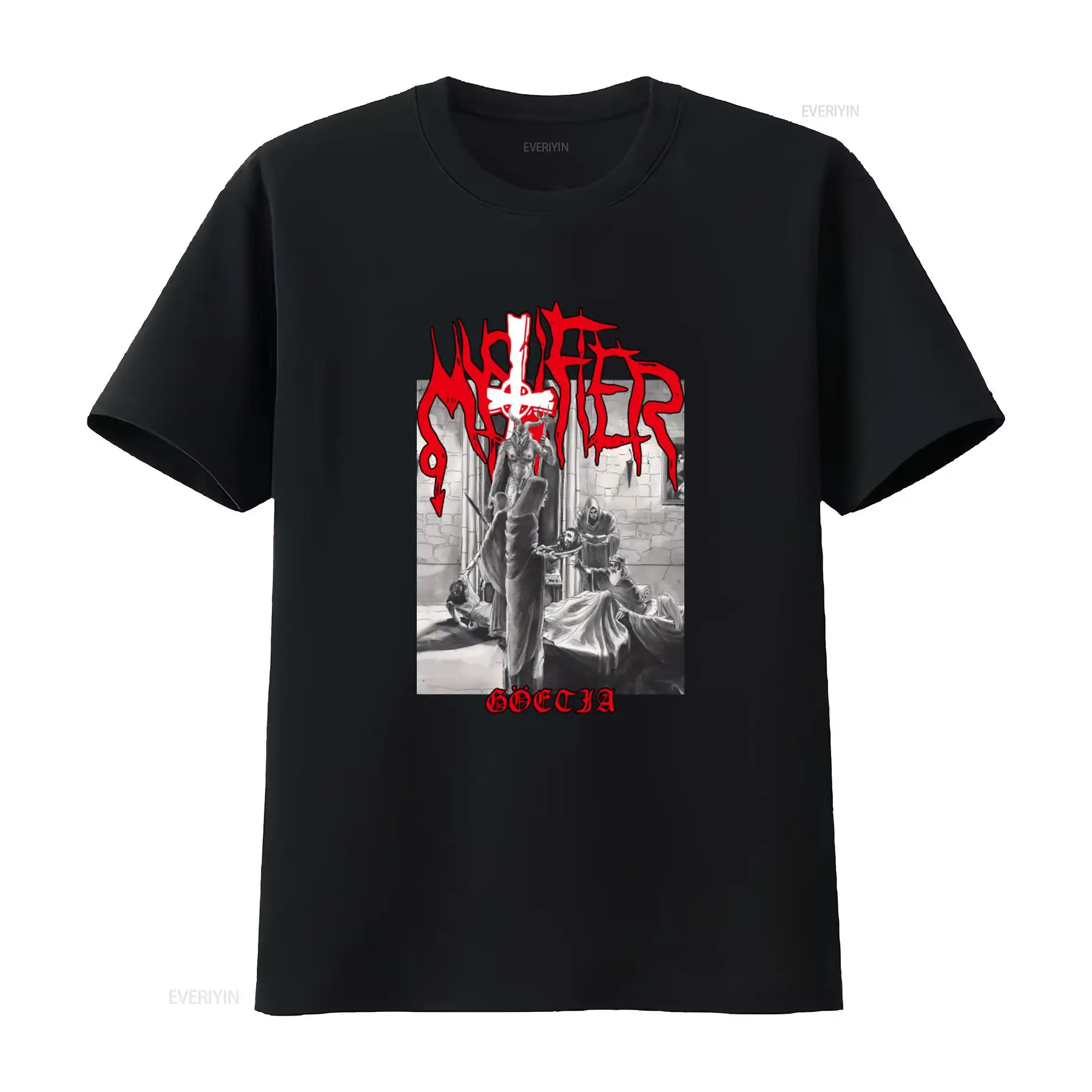 Mystifier Goetia Black Metal T - Vintage Fashion Influencers 리뷰 및 가격