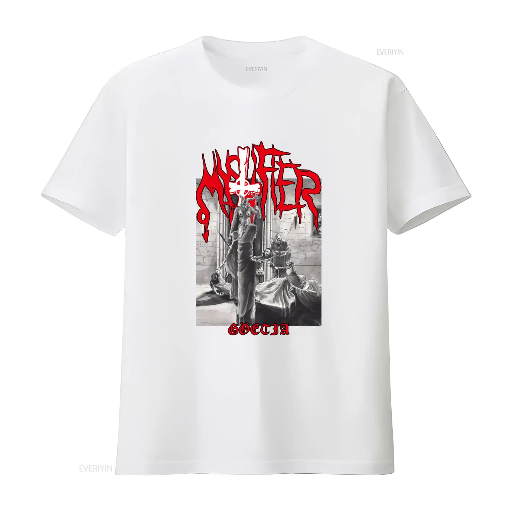 Mystifier Goetia Black Metal T - Vintage Fashion Influencers 리뷰 및 가격