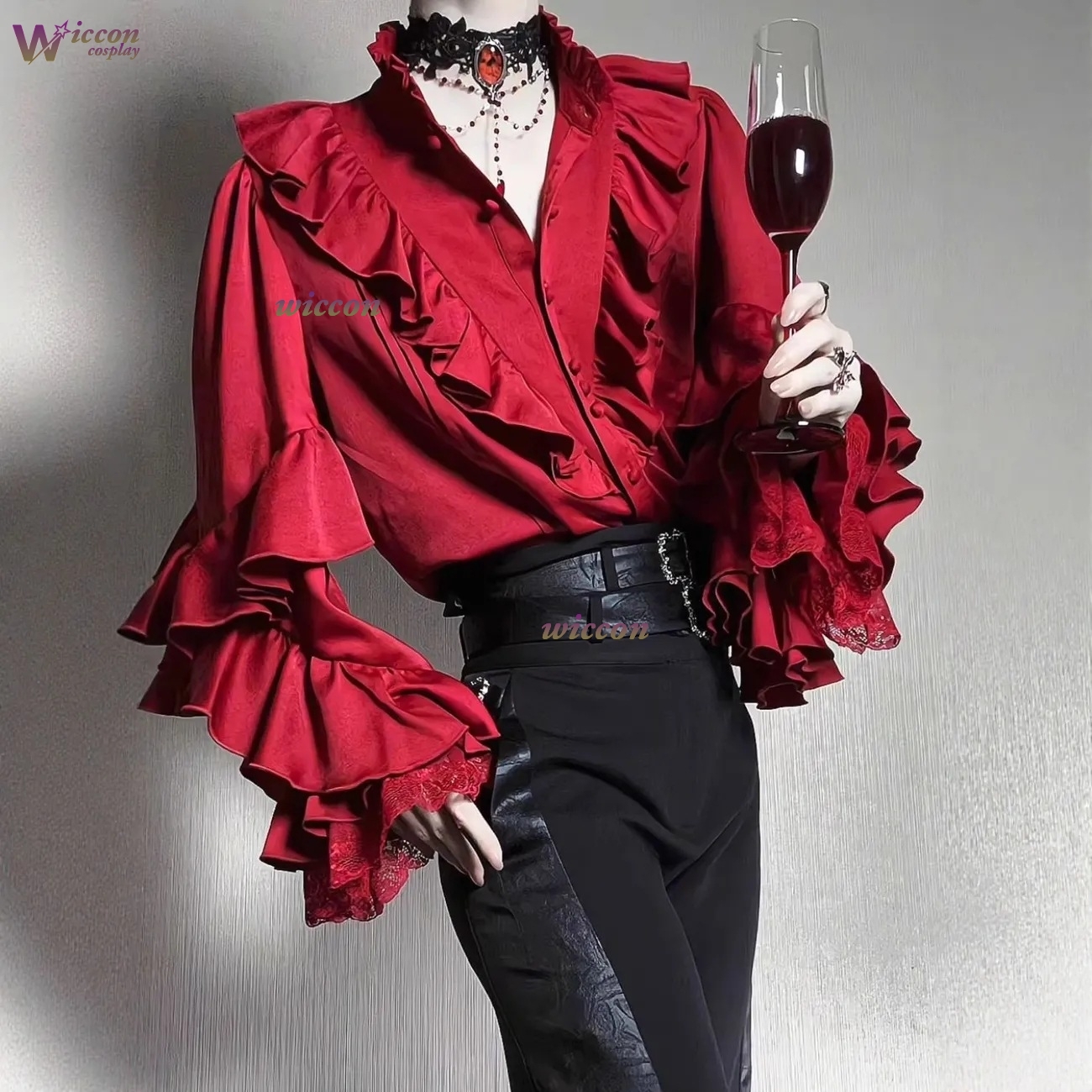 Lolita Gothic Vampire Cosplay  - Vintage Fashion Outfit 리뷰 및 가격