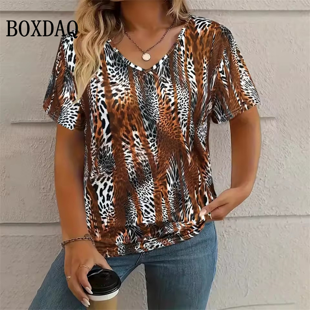Summer Vintage Leopard 3D Prin - Vintage Fashion Ai 리뷰 및 가격