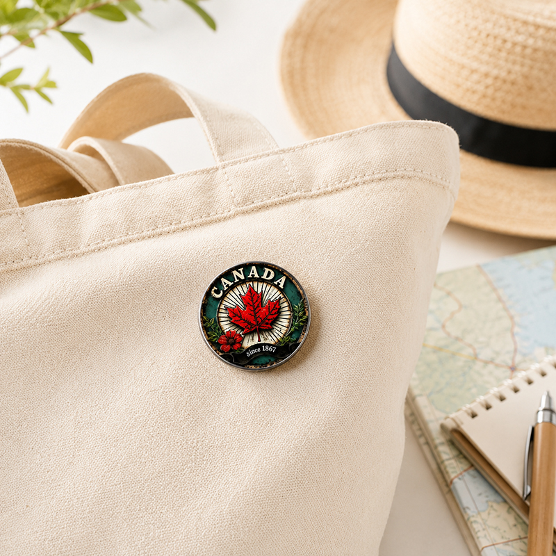 Retro Canada Maple Leaf Glass  - Vintage Fashion Buyer 리뷰 및 가격