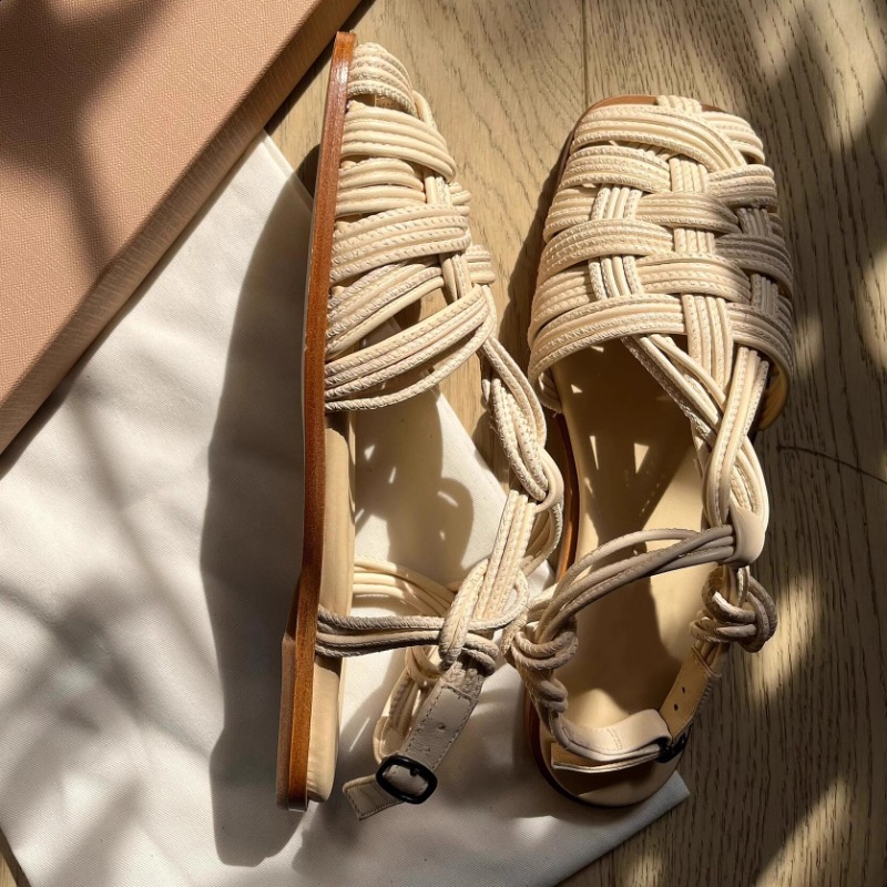 Vintage Hand-woven Flat-bottom - Vintage Fashion In 2026 리뷰 및 가격