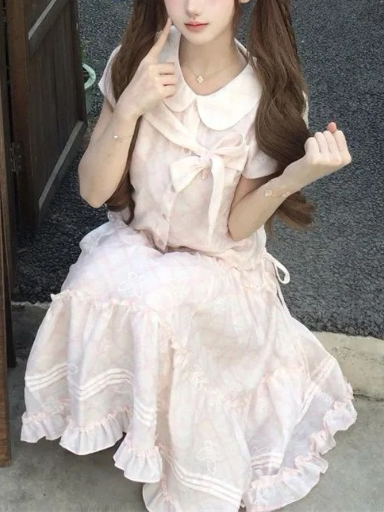 Japanese Vintage Sweet Bow Pet - Vintage Fashion Ai 리뷰 및 가격